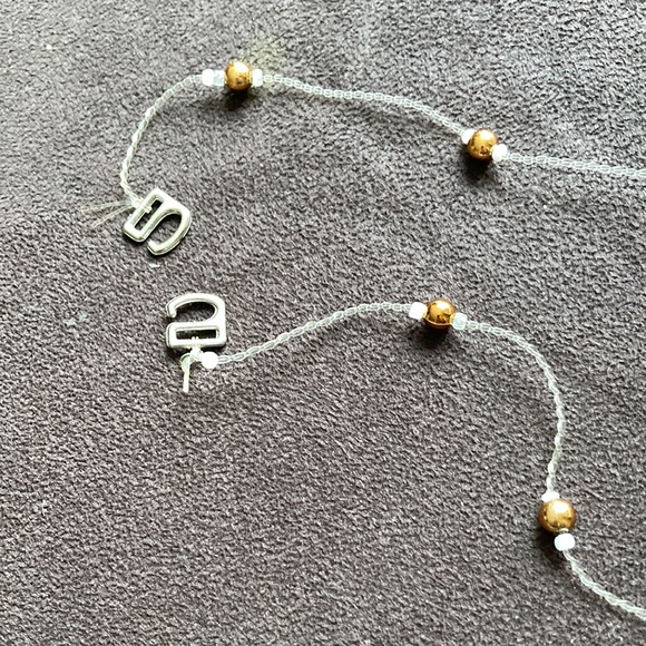 Bra Straps, Gold beads - Picture 3 of 4